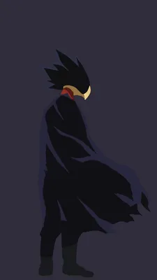 328733 Fumikage Tokoyami, My Hero Academia, Minimalist, 4k - Rare Gallery HD Wallpapers картинки