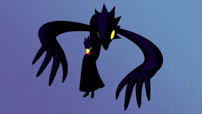 Матеус Паес - Fumikage Tokoyami и Dark Shadow - Cel Shading картинки