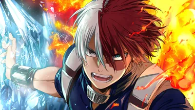 Шото Тодороки, Boku no Hero Academia HD обои | Обои Блики картинки