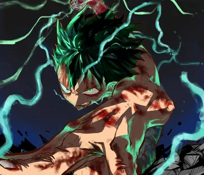 Izuku Midoriya Wallpaper 4K, My Hero Academia, Black/Dark, #6630 картинки