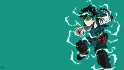 My Hero Academia: Izuku Midoriya One For All 4K обои скачать картинки