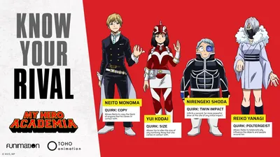 My Hero Academia в Твиттере: «\Класс 1-B полон впечатляющих соперников! Познакомьтесь с Нейто, Юи, Ниренгеки и Рэйко. https://t.co/7xk4QQsS3g\ / Twitter картинки