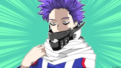 My Hero Academia: Hitoshi Shinso HD обои скачать картинки