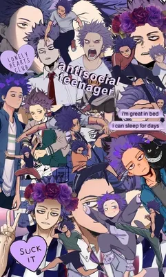 Hitoshi Shinsou collage wallpaper | Hero wallpaper, Аниме обои для iphone, Аниме обои картинки