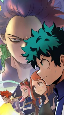 Скачать бесплатно обои ID: 468666 / Anime My Hero Academia Phone Wallpaper, Izuku Midoriya, Fumikage Tokoyami, Eijiro Kirishima, All Might, Hitoshi Shinso, 720x1280 скачать бесплатно картинки