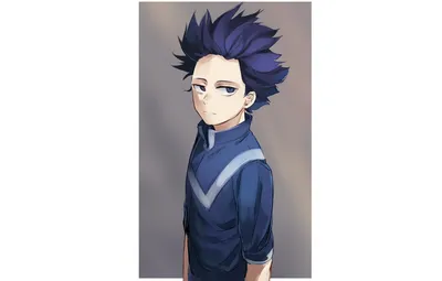 Обои парень, My Hero Academia, Boku No Hero Academia, Моя Геройская Академия, Shinsou Hitoshi картинки на рабочий стол, раздел сёнэн - скачать картинки