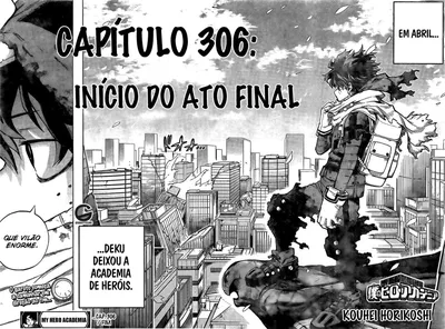 Глава 307 My Hero Academia: спойлер, дата и время выхода — Manga Livre RS картинки