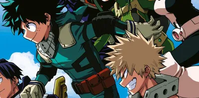 My Hero Academia: самые популярные персонажи манги картинки