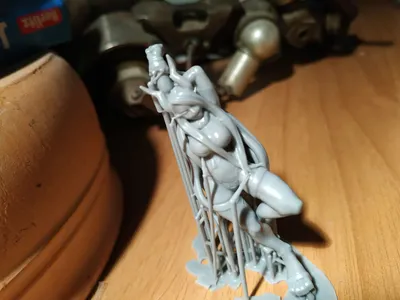 3D Printable Mirko: Bunny Hero - My Hero Academia - 30-сантиметровый фан-арт от Printed Obsession картинки