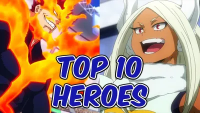 Boku no Hero Academy: это 10 самых сильных профессиональных героев аниме картинки