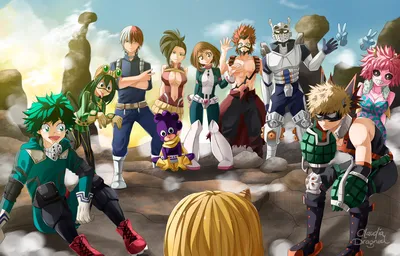 Рейтинг 20 самых сильных женских персонажей My Hero Academia картинки