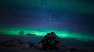 387438 Северное сияние Исландия Aurora Borealis 4k - Rare Gallery HD Wallpapers картинки