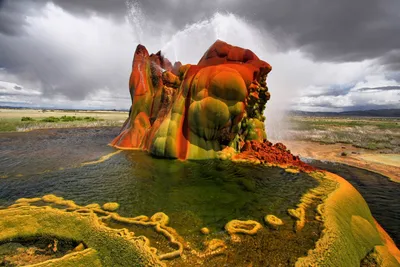 Fly Geyser HD обои и Hintergründe картинки