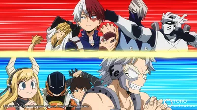 Crunchyroll — ОСОБЕННОСТЬ: Знакомство с классом B My Hero Academia картинки