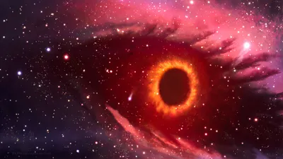 360482 Black Hole Eye 4k - Редкая галерея HD обои картинки