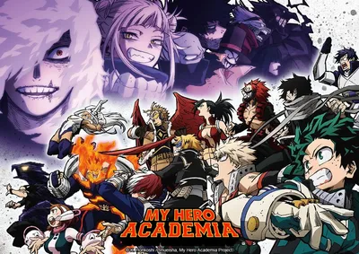 My Hero Academia S06 выйдет на Crunchyroll в октябре этого года: трейлер, арт картинки