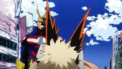 Boku No Hero Academia Season 2 - ALL MIGHT VS MIDORIYA Bakugo Full Fight 2017 HD - видео Dailymotion картинки