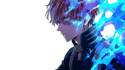 Shoto Todoroki My Hero Academia Аниме Обои 4k Ultra HD ID:3369 картинки