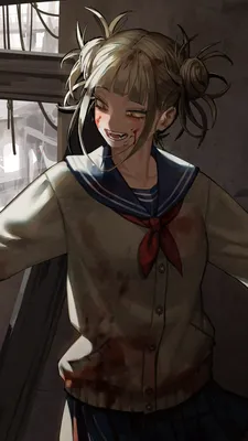 Скачать обои ID: 395609 / Аниме My Hero Academia Phone Wallpaper, Himiko Toga, 1080x1920 скачать бесплатно картинки