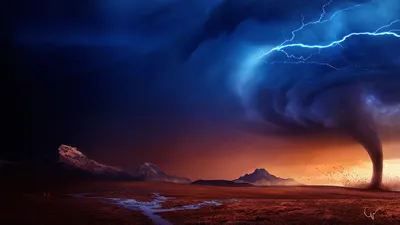 Tornado Art, HD Artist, 4k обои, изображения, фоны, фото и картинки картинки