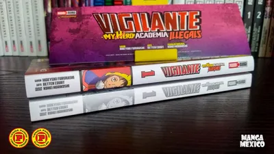 Обзор Vigilante: нелегалы ​​My Hero Academy от Panini Manga Они просили героев, и они прибыли! - Манга Мексика картинки