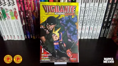 Обзор Vigilante: нелегалы ​​My Hero Academy от Panini Manga Они просили героев, и они прибыли! - Манга Мексика картинки