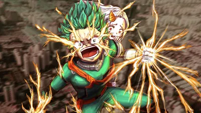 My Hero Academia - Izuku Midoriya & Eri 2K Hintergrundbild herunterladen картинки