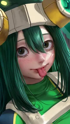 My Hero Academia: Why does Tsuyu look like a frog? картинки