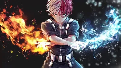 Любимые аниме-шоу/персонажи - Моя геройская академия - Shoto Todoroki - Wattpad картинки