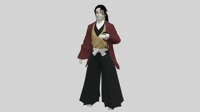 Yoriichi Tsugikuni - Kimetsu no Yaiba - 3D модель от ⓥⓘⓣⓘ ➁⓪➆➆ (@joaovicto2077) [5439dab] картинки