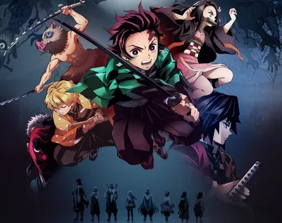 Убийца демонов: Kimetsu no Yaiba Обои картинки