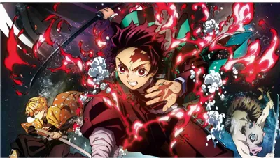 Убийца Демонов (Kimetsu no Yaiba) Фильм: Le train de l'infini - Убийца Демонов картинки