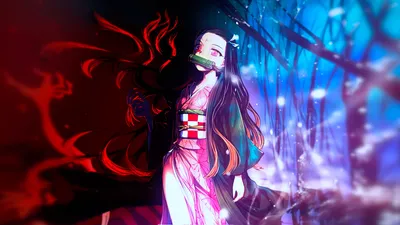 Обои Аниме, Убийца демонов Kimetsu No Yaiba, Nezuko | Аниме, Аниме демон, Истребительница картинки