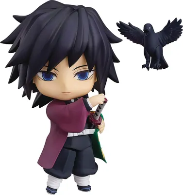 Good Smile Demon Slayer: Kimetsu no Yaiba: Giyu Tomioka Nendoroid Action Figure, Multicolor, Action Figures, Maquettes & u0026 Busts - Amazon Canada картинки