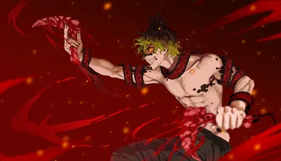 50+ HD-обоев Gyutaro (Demon Slayer) и Hintergründe картинки