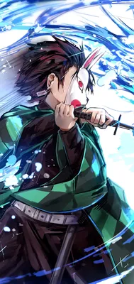 Скачать бесплатно обои ID: 369702 / Anime Demon Slayer: Kimetsu no Yaiba Phone Wallpaper, Tanjiro Kamado, 1080x2280 скачать бесплатно картинки