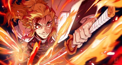 Кэсси Куо в Твиттере: "\Смотрел поезд Demon Slayer Mugen в эти выходные... и #Rengoku - мой любимый 😭🔥 еще один хороший огненный мальчик, которого мне просто нужно было сделать фан-артом 🔥 #DemonSlayertheMovieMugenTrain # картинки