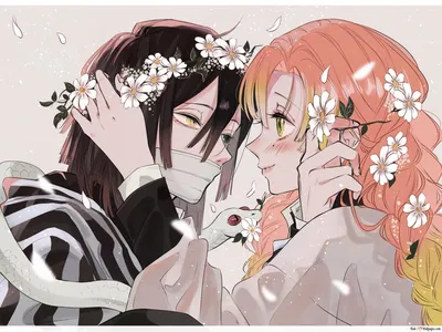 канродзи мицури (kimetsu no yaiba), нарисованный saemoy | Danbooru картинки