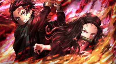 Nezuko Kamado Angry Demon Slayer Art Wallpaper, HD Anime 4K Wallpapers, Images, Photos and Background картинки