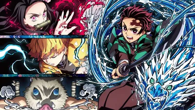 Убийца демонов: kimetsu no yaiba tanjiro kamado 4K обои скачать картинки