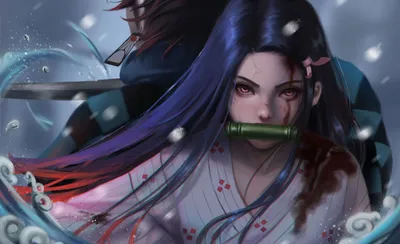 324574 Tanjiro Kamado, Kimetsu no Yaiba, 4k - Rare Gallery HD Wallpapers картинки