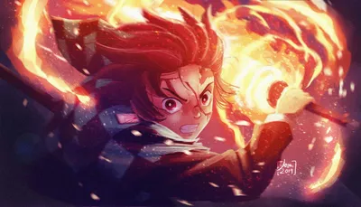 Обои lindos de Kimetsu no Yaiba para Celular - Demon Slayer - Sweet Magic картинки