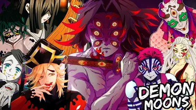 Объяснение всех DEMON MOONS в Demon Slayer | Насколько они сильны - Bilibili картинки