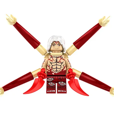 Zhiyuan 4.5cm Demon Slayer Minifigure DIY Собранная игрушка-головоломка Коллекционная японская аниме Фигурки Орнамент Различные стили Hantengu Daki Минифигурка Игрушка Строительный блок Игрушка Рождественский подарок - Walmart.com картинки