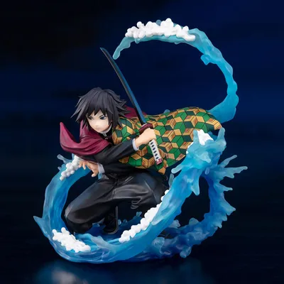 Glazovin Original Demon Slayer Rengoku, Tanjiro, Nezuko, Inosuke, Giyu PVC Action Figure картинки