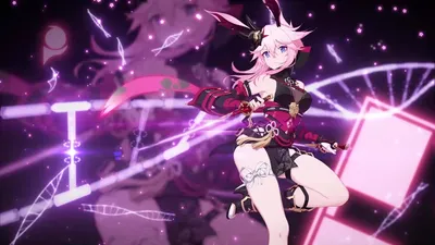 Honkai Impact 3rd Yae Sakura Live Wallpaper - WallpaperWaifu картинки