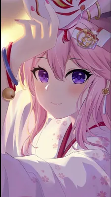 Yae Sakura honkai impact live wallpaper - Bilibili картинки