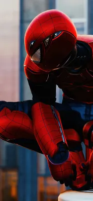 marvel spiderman ps4 игра 4k iPhone 12 обои скачать бесплатно картинки