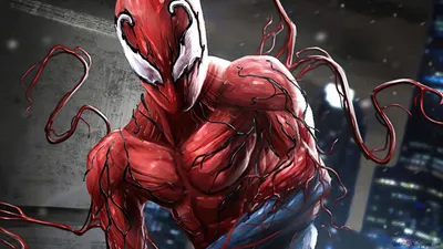 Venom Spider-Man Marvel Comics 4K Обои #4.2942 картинки