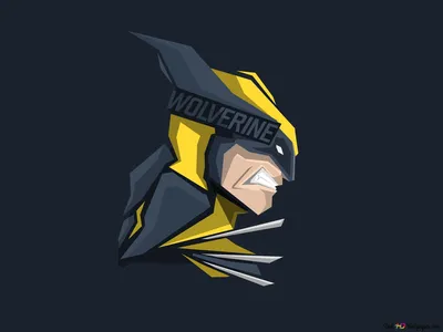 Marvel X-Men Wolverine Minimalist 8K Wallpaper eroflueden картинки